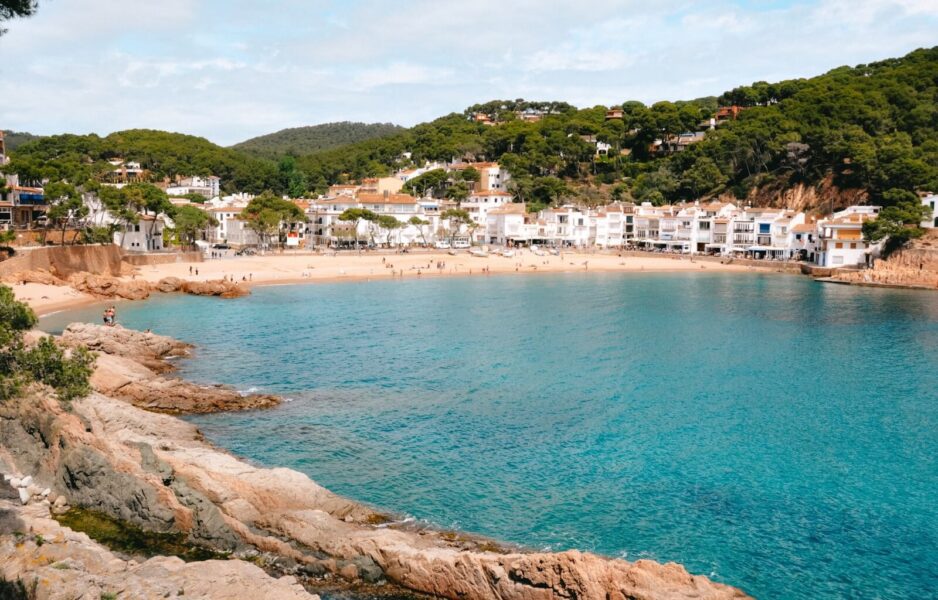 Tamariu Beach is one of the best beaches in Spain near Barcelona