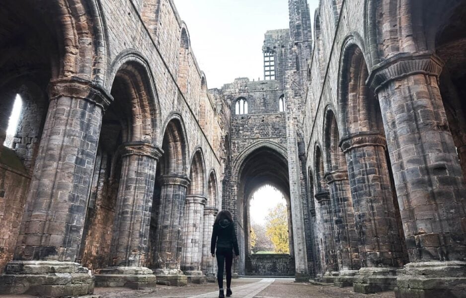 Kirkstall abbey in Leeds