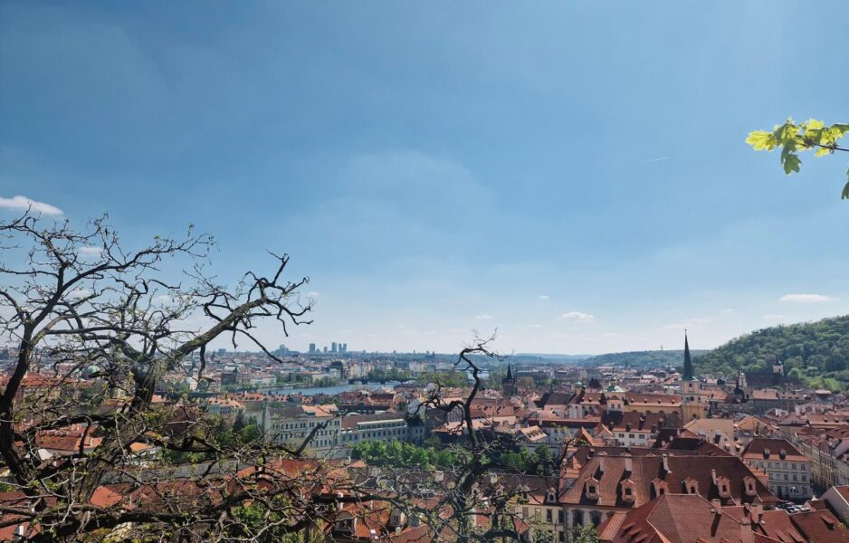 The view from Prague Castle, one of the best things to do in Prague