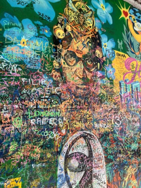 Lennon Wall, Prague