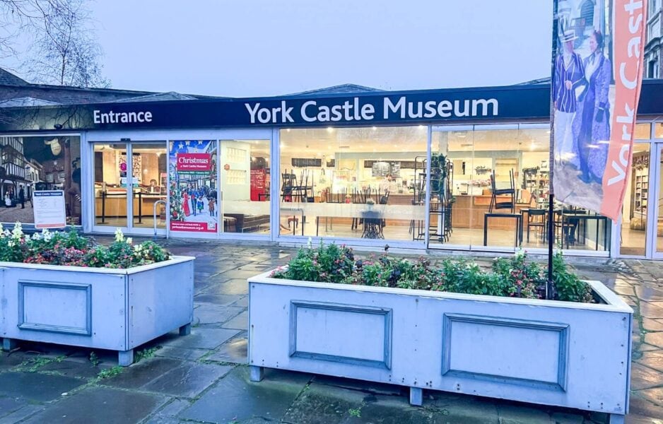 The castle museum at Christmas 