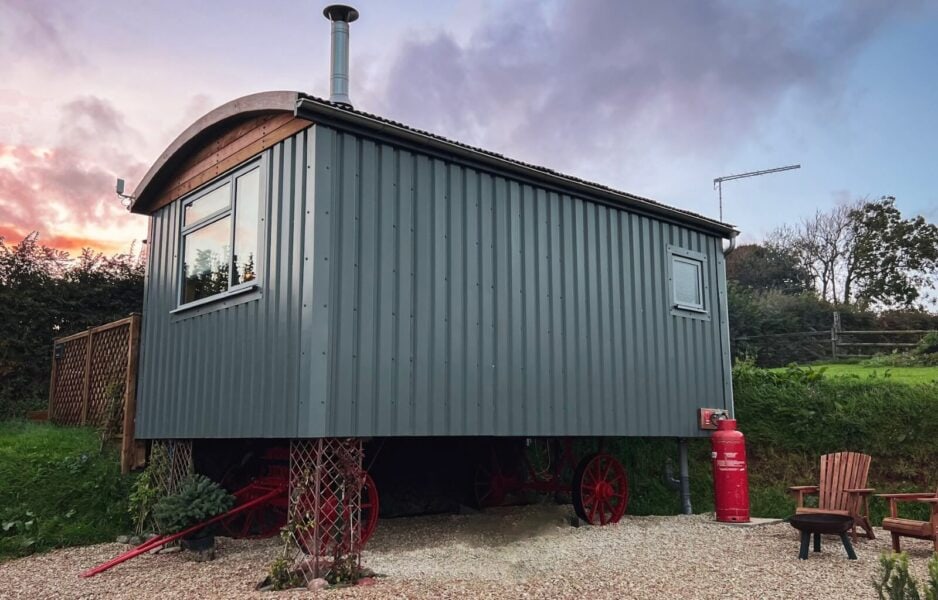 Harvest Hut in Totnes, Devon