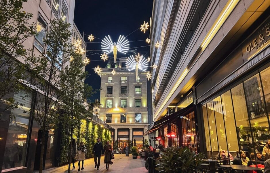The streets of London in winter - one of the best places to visit in Europe in January