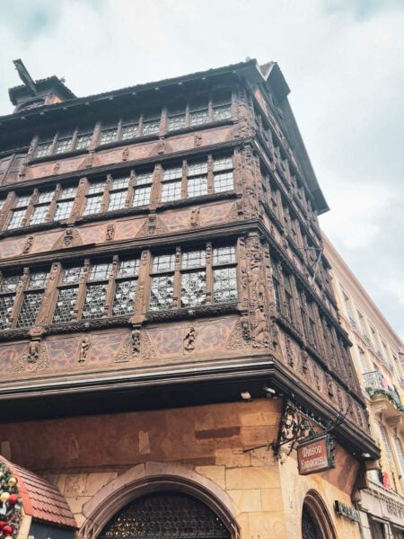 Beautiful buildings in Strasbourg, France