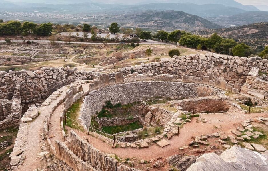 The incredible historical site of Mycenae