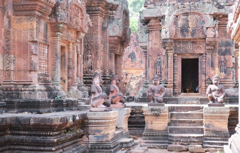 Banteay Srei is one of the best things to see in Cambodia