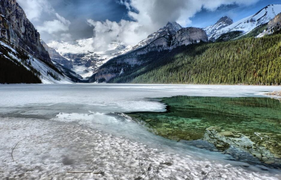 Lake Louise in winter