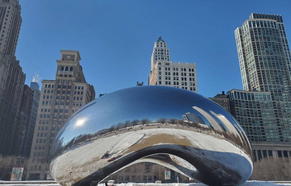 Chicago in winter