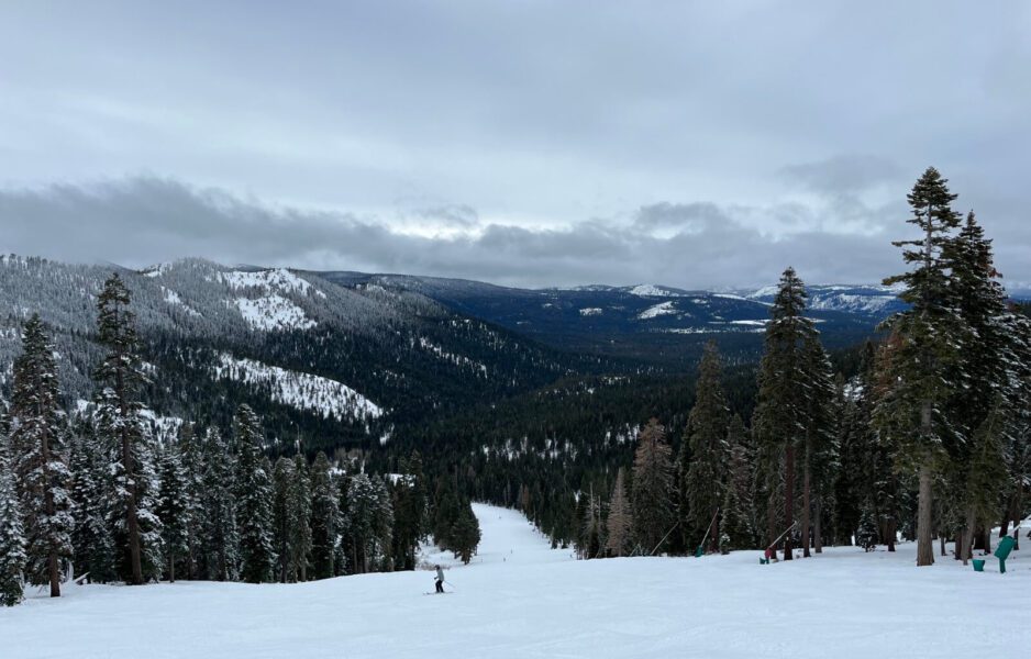 Lake Tahoe in winter