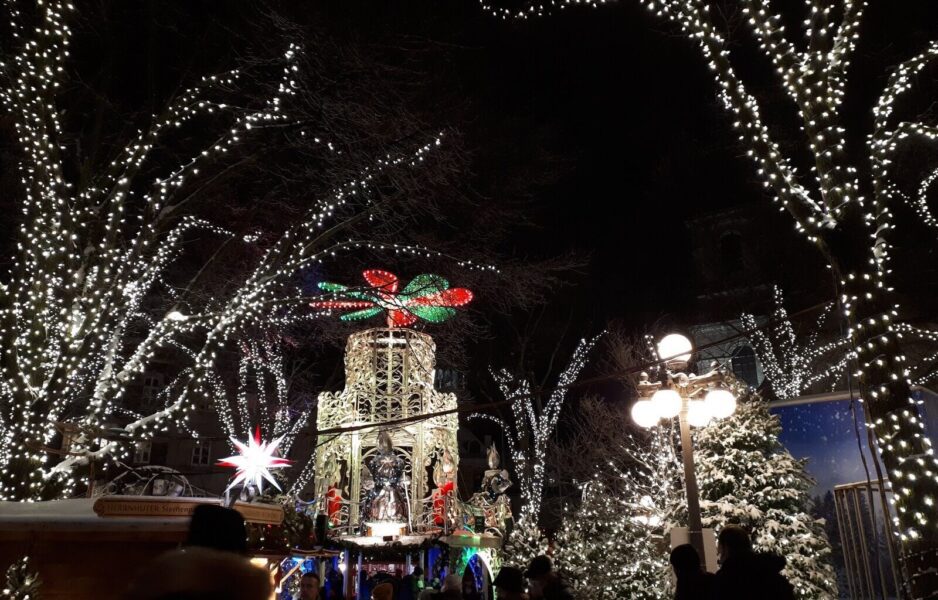 Quebec city at Christmas