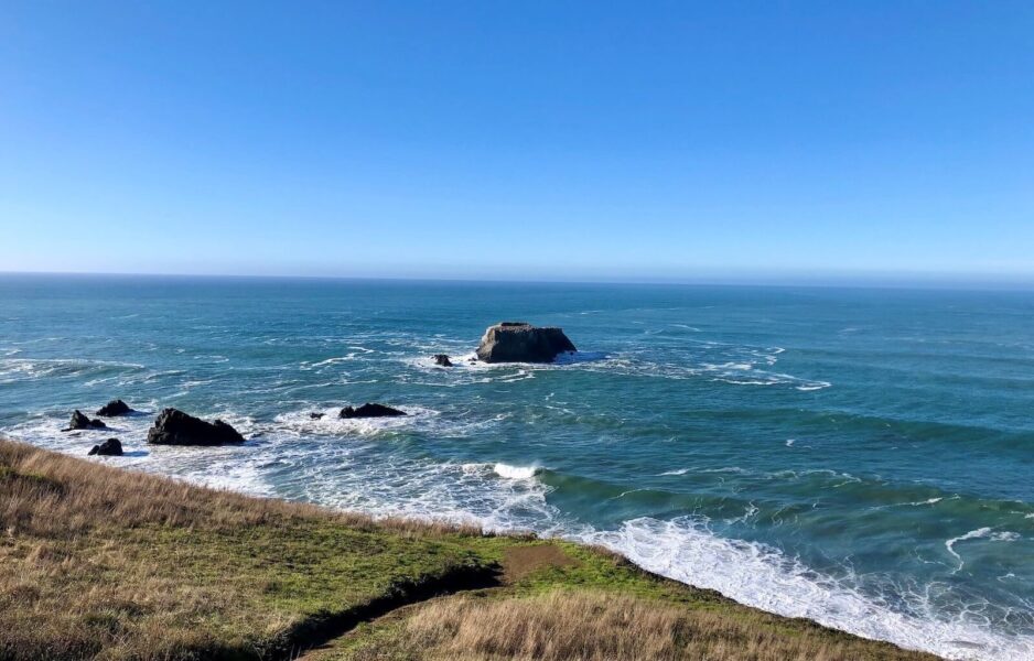 Sonoma County USA in winter