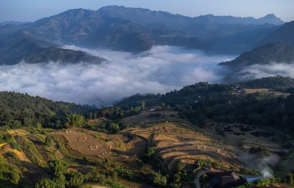 The mountains of northern vietnam