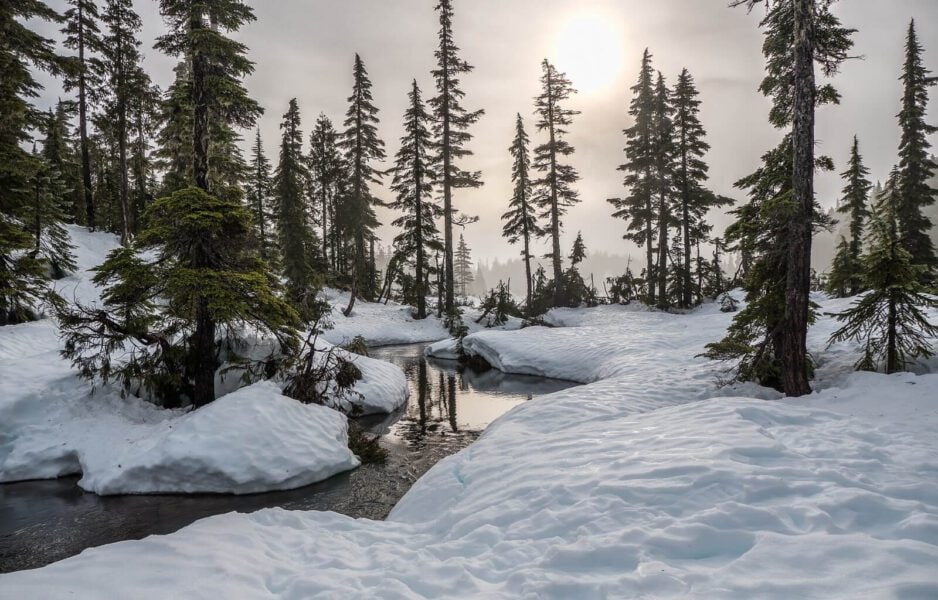 best places to visit in Canada in winter - British Columbia