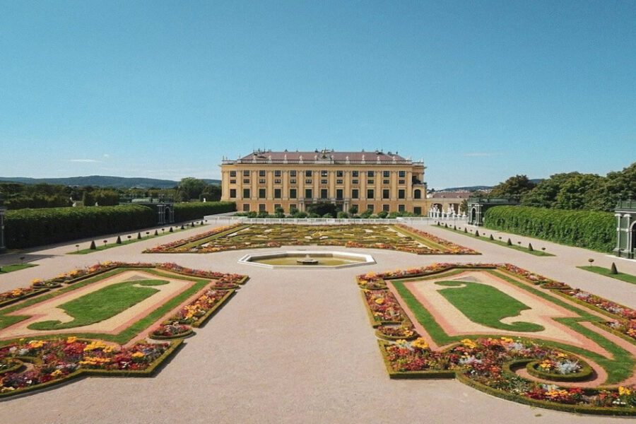 Gardens in Vienna - one of the best cities to visit in Europe in July