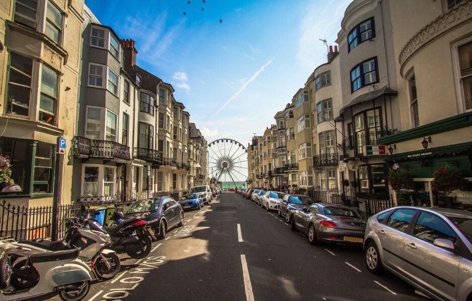 The promenade in Brighton - a wonderful day trip from London