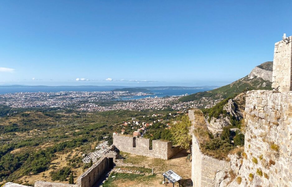 Views from the top of Klis Fortress