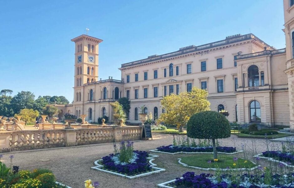 The magnificent Osborne House in the Isle of Wight