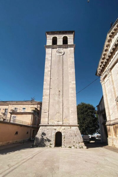 Pula Cathedral tower