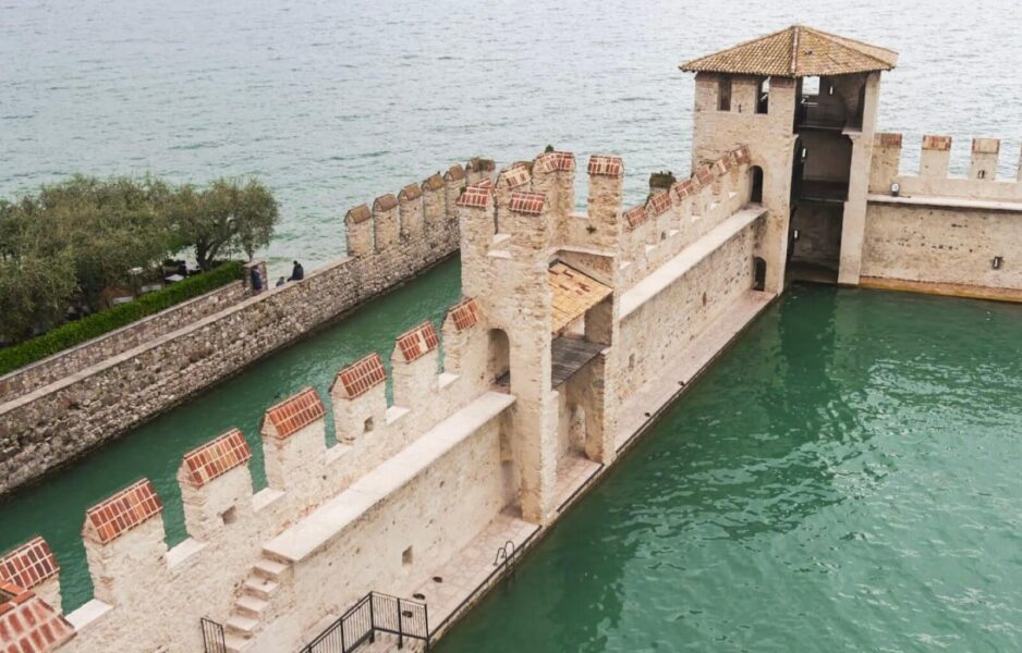 Scaliger Castle in Sirmione, Lake Garda