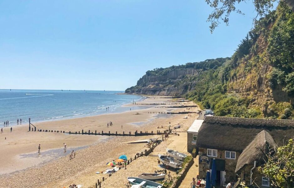 Shanklin Beach is one of the best beaches on the Isle of Wight