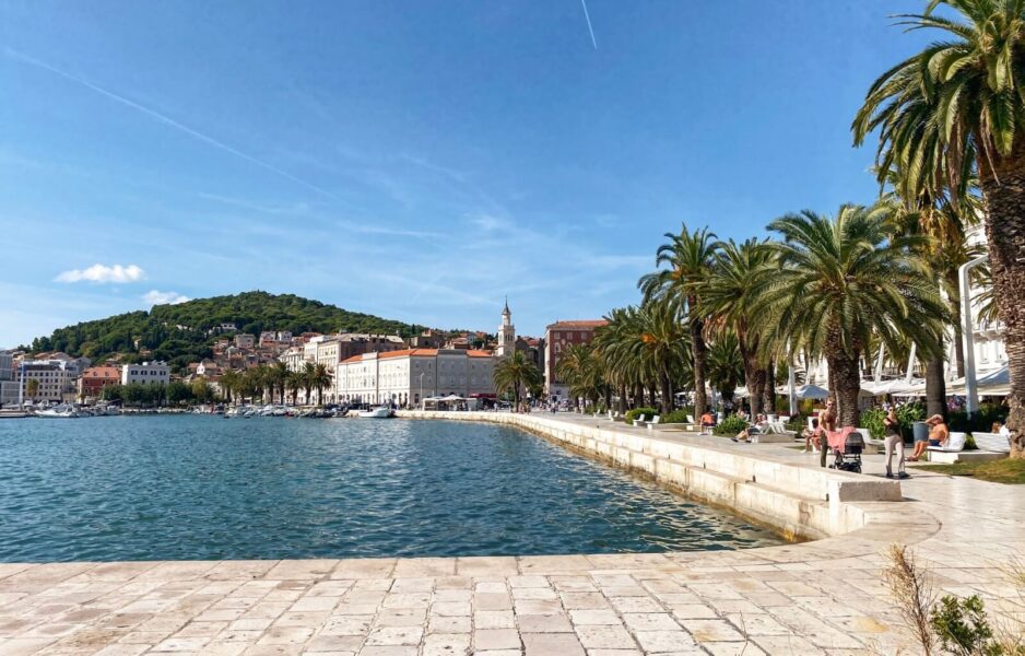 The Riva Promenada in Split, Croatia