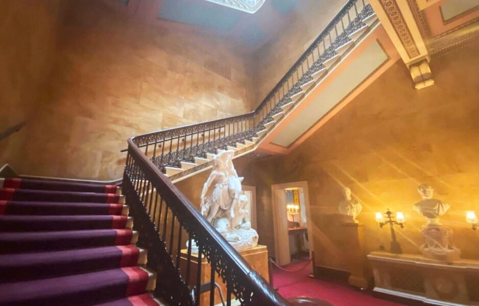 inside Osborne House - the Grand Staircase