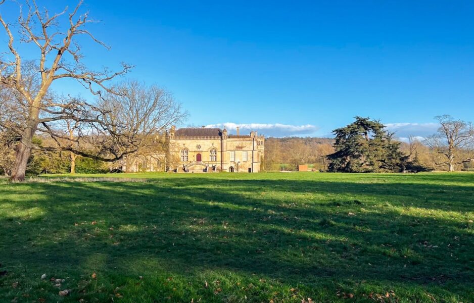 Lacock Abbey from a distance