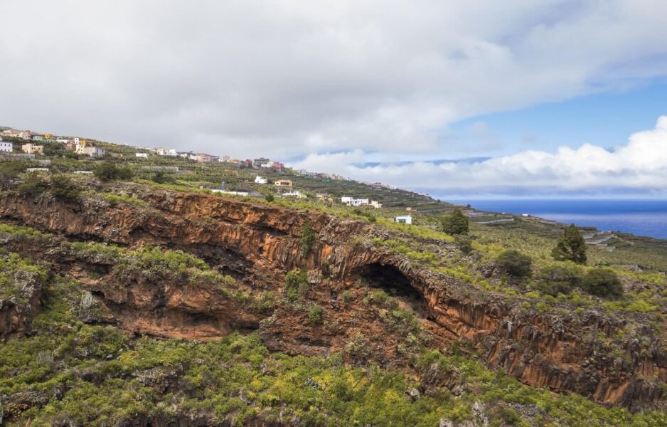 Landscapes of La Palma in Spain