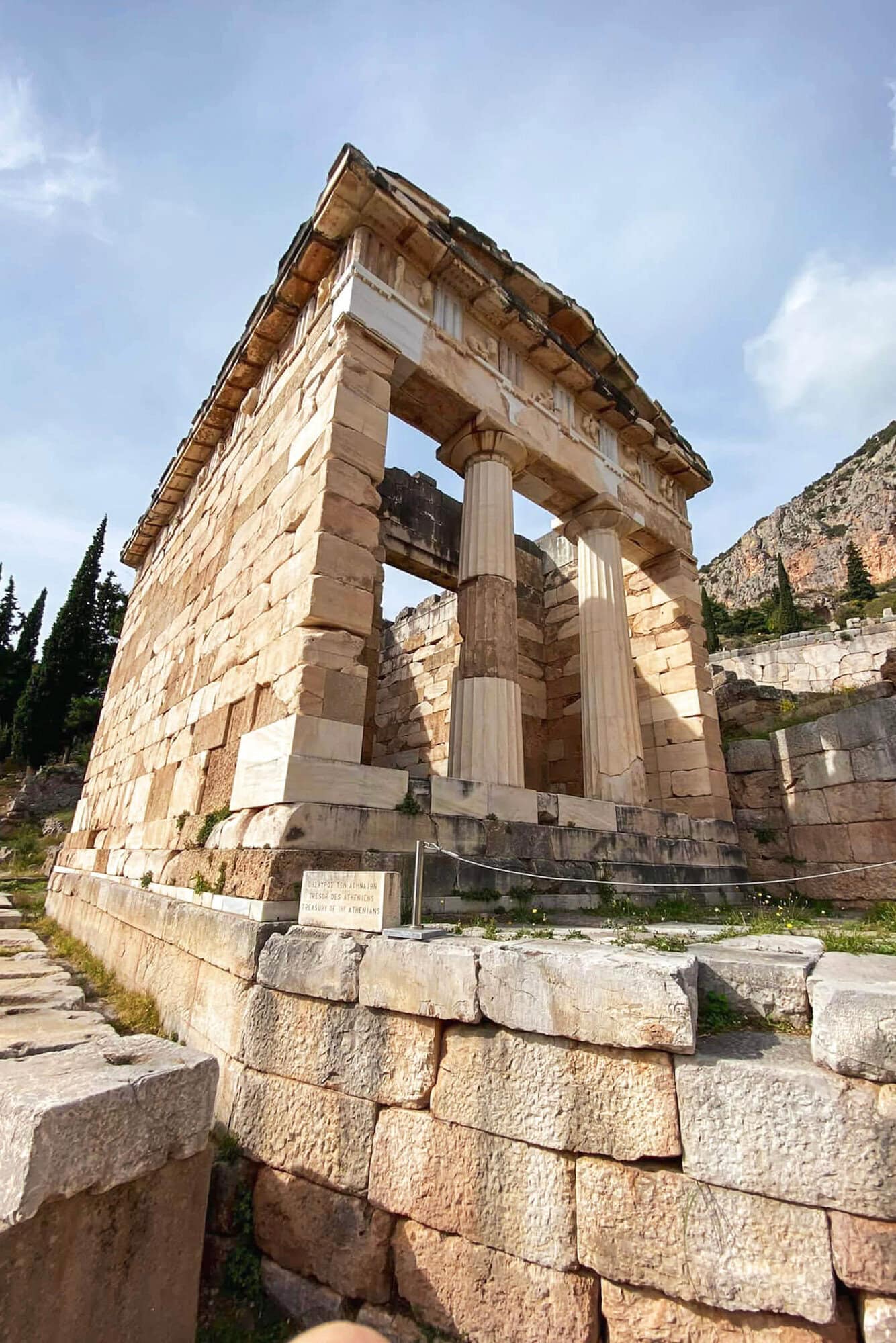 The Treasury in Delphi