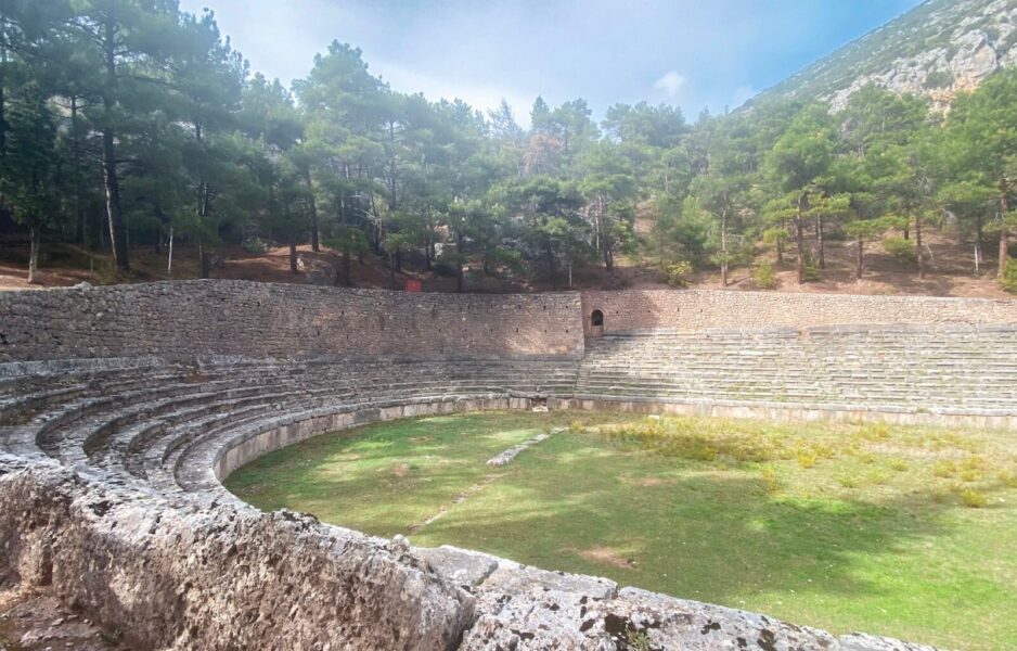 The Stadium on our Athens to Delphi tour