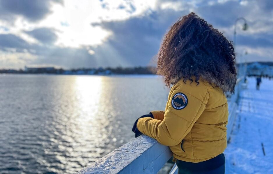 My winter coat during Europe in january