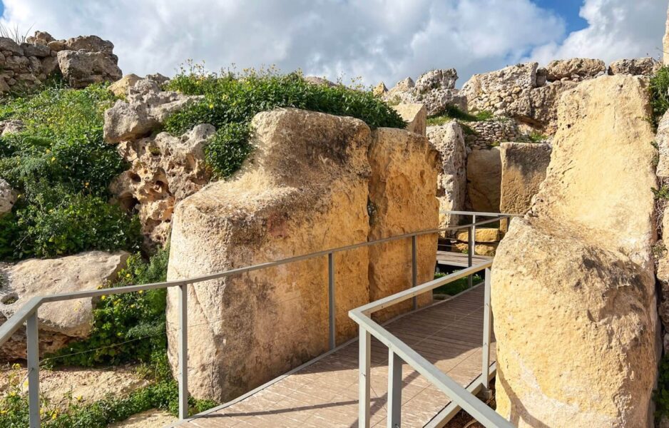 The amazing Ġgantija Temples are a must see during a goo day trip