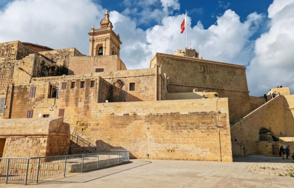 The beautiful citadel in Gozo - well worth seeing if you travel from Malta to Gozo