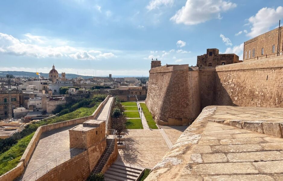 The historic citadel in Victoria