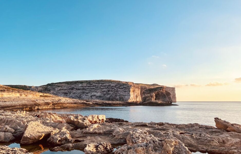One of the beautiful bays in Gozo