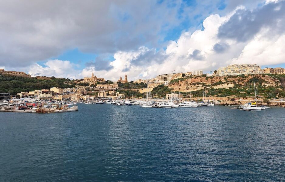 Gozo from the water