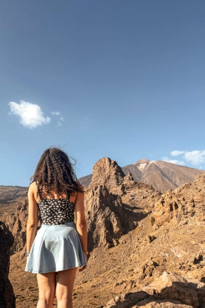 Views over Teide from the