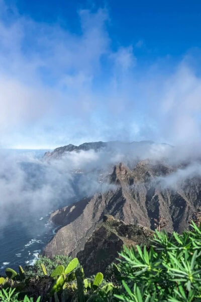 Above the clouds at Roque de Taborno
