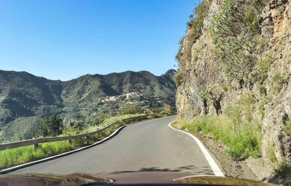 Driving to Taborno village - the roads were like this most of the way