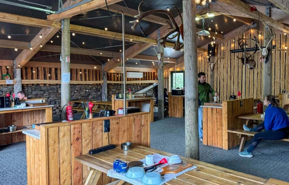 The facilities at our fourth campsite in Iceland