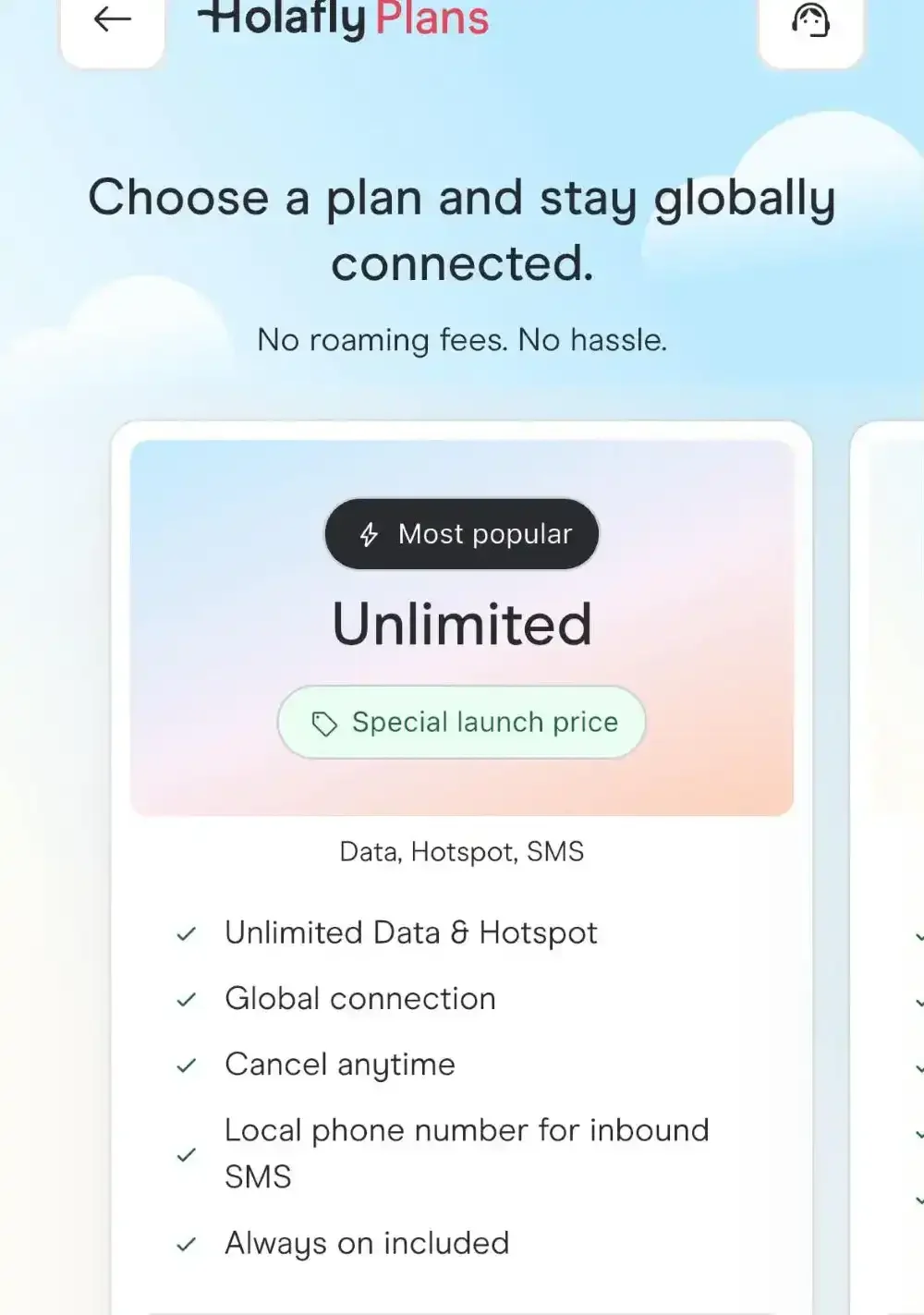 Holafly's Unlimited Plans